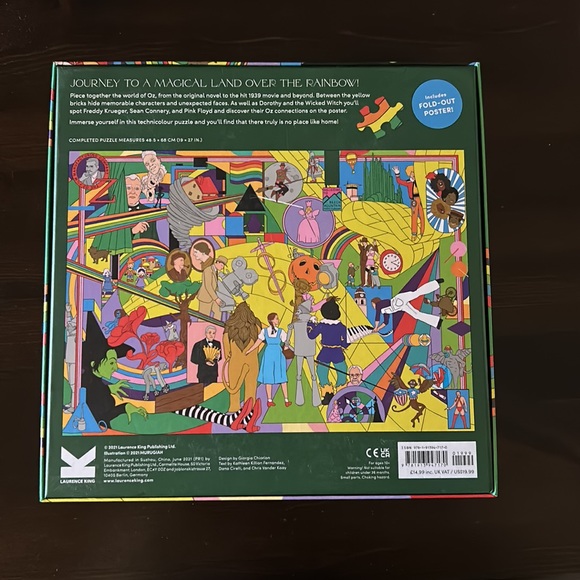 The Wonderful World of Oz puzzle - Picture 2 of 3